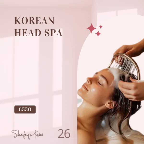 Korean head spa service